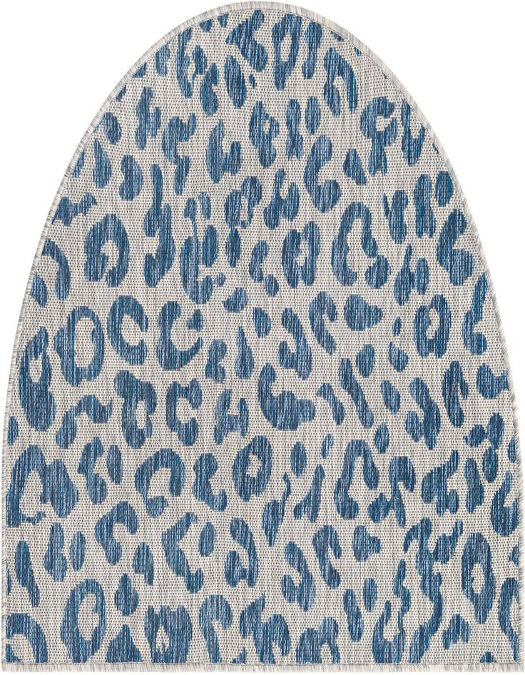 Detail image of 3' x 6' Easy-Clean Safari Indoor / Outdoor Hearth Rug