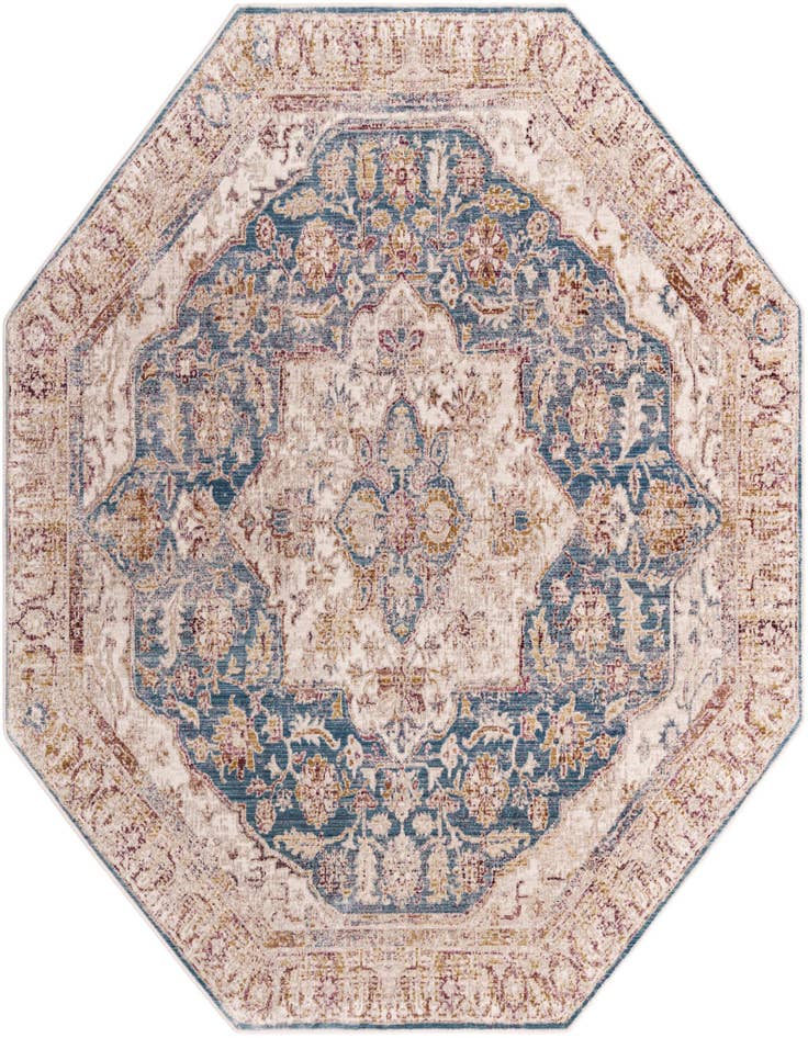 Detail image of 7' 10 x 7' 10 Deepa Octagon Rug