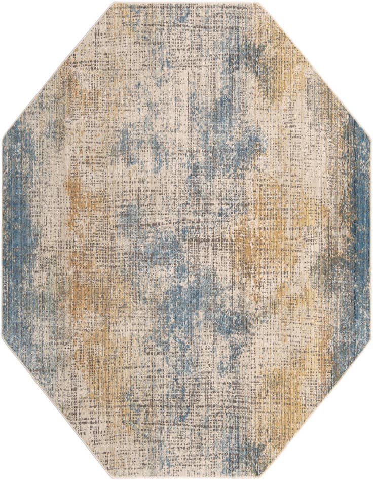 Detail image of 7' 10 x 7' 10 Deepa Octagon Rug