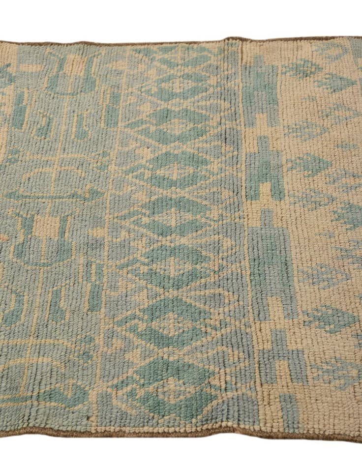 Detail image of 3' x 4' 10  Hand Knotted Balouch Wool Rug