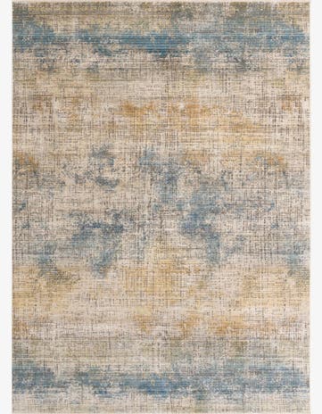 Blue Ivory Deepa Rug