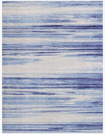Blue Ivory Gabbeh Rug