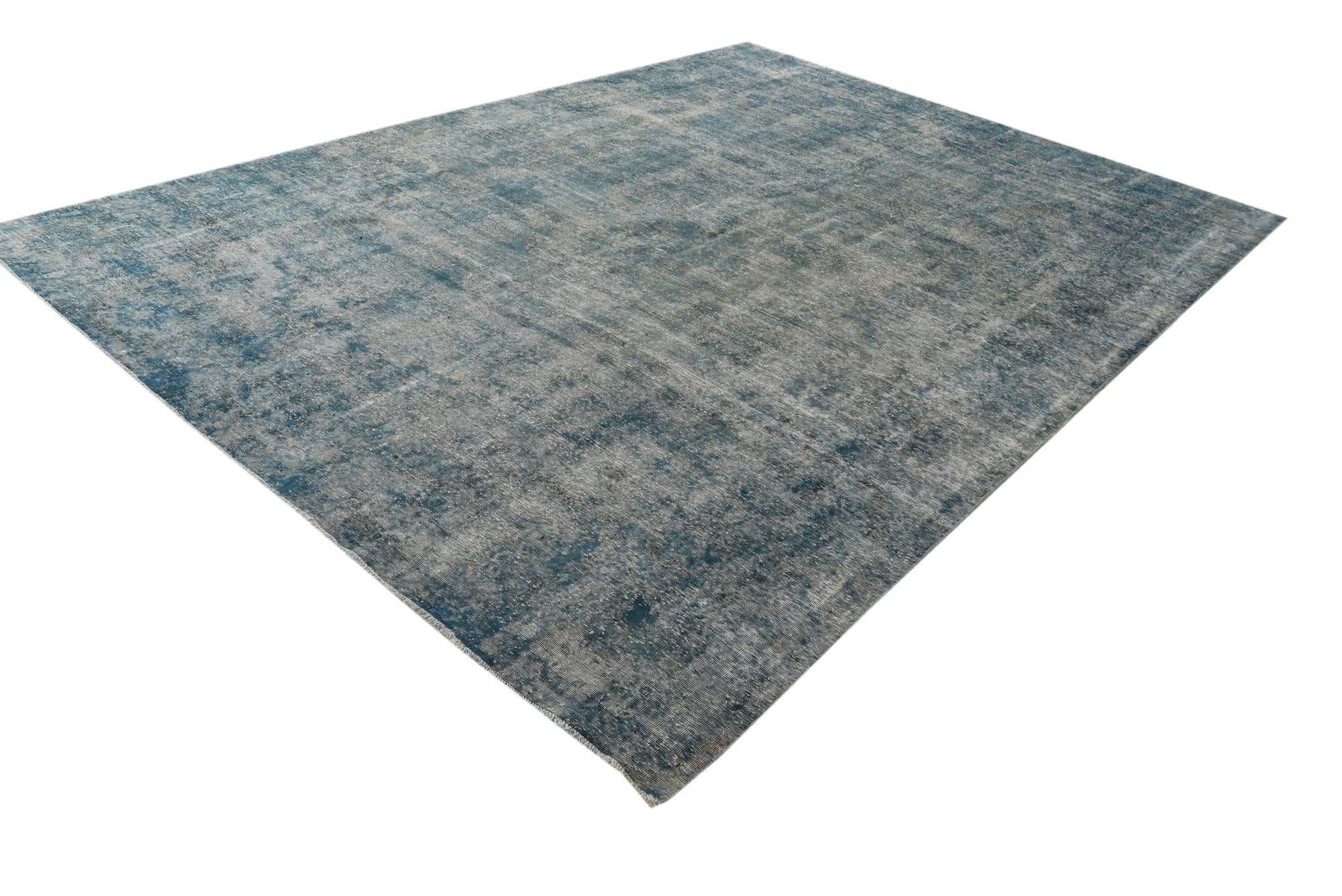 9' 3 x 12' 8 Hand Knotted Ultra Vintage Persian Wool Rug