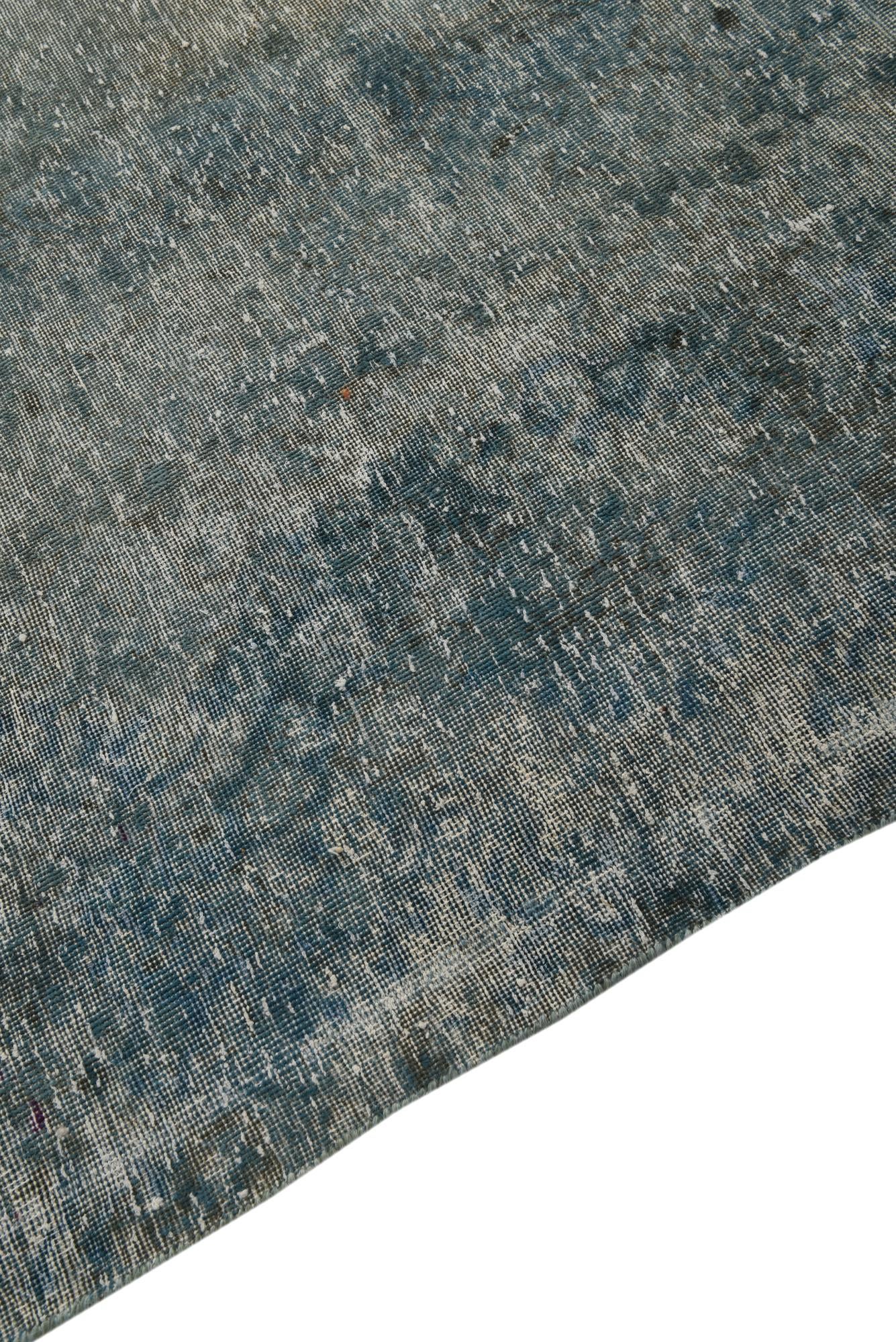 9' 3 x 12' 8 Hand Knotted Ultra Vintage Persian Wool Rug