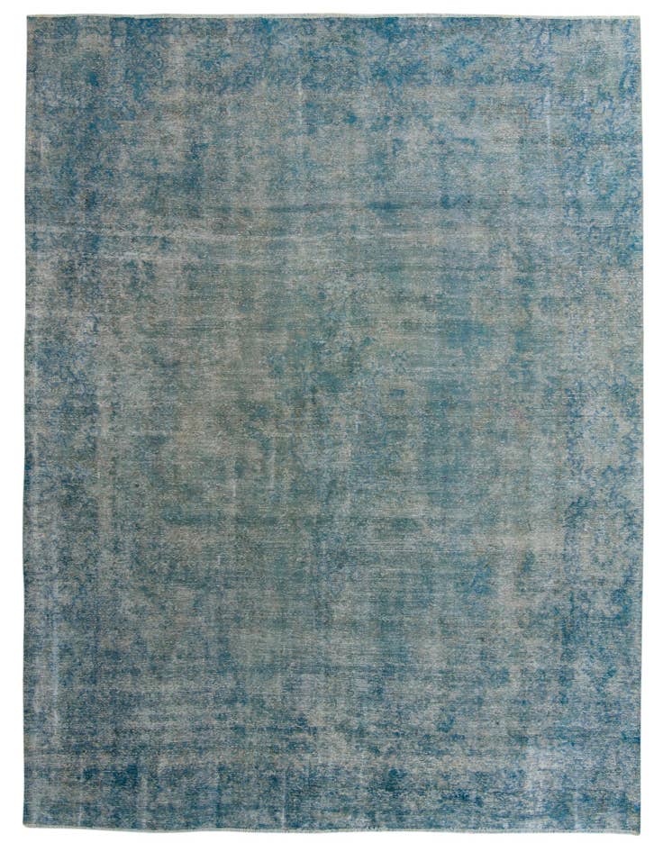 Detail image of 9' 3 x 12' 8 Hand Knotted Ultra Vintage Persian Wool Rug