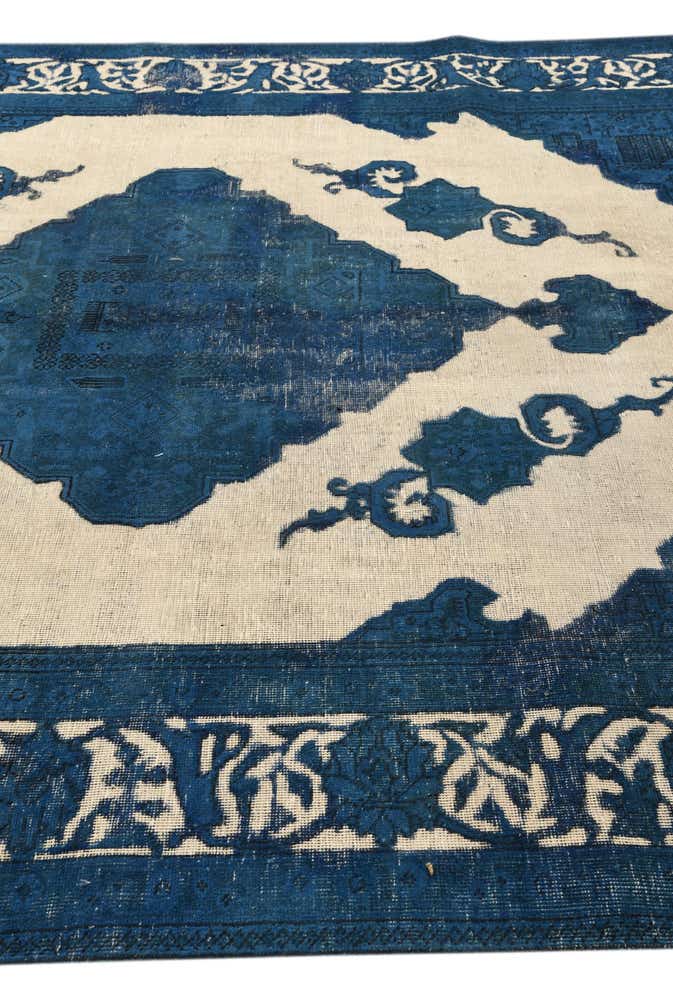 8' x 11' 2 Hand Knotted Ultra Vintage Persian Wool Rug