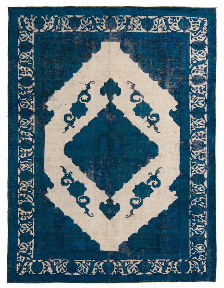 Detail image of 8' x 11' 2 Hand Knotted Ultra Vintage Persian Wool Rug