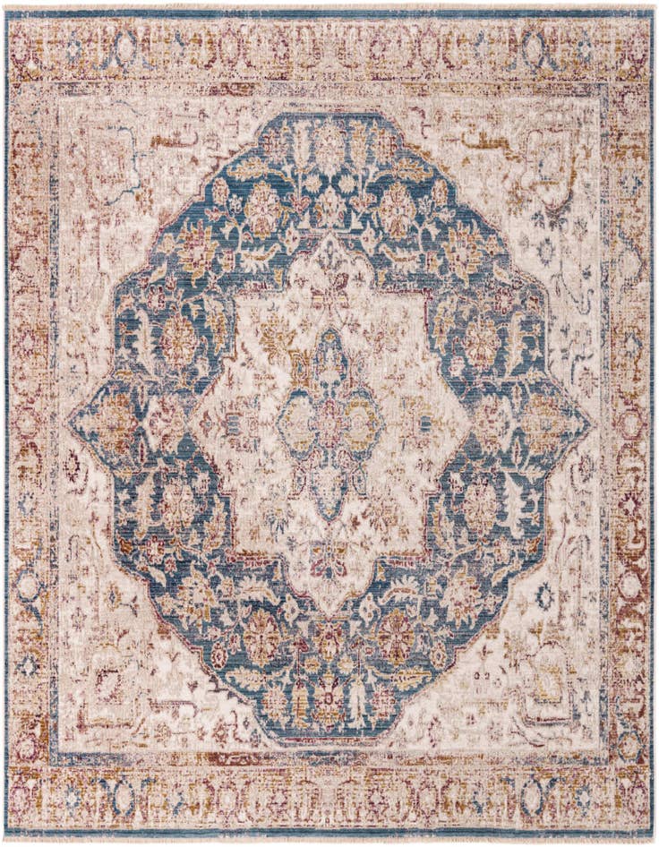 Detail image of 7' 10 x 7' 10 Deepa Square Rug
