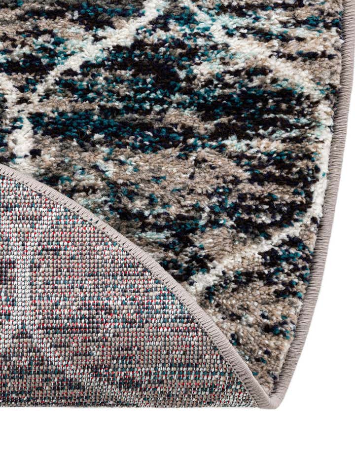 2' 7 x 4' Lattice Frieze Hearth Rug