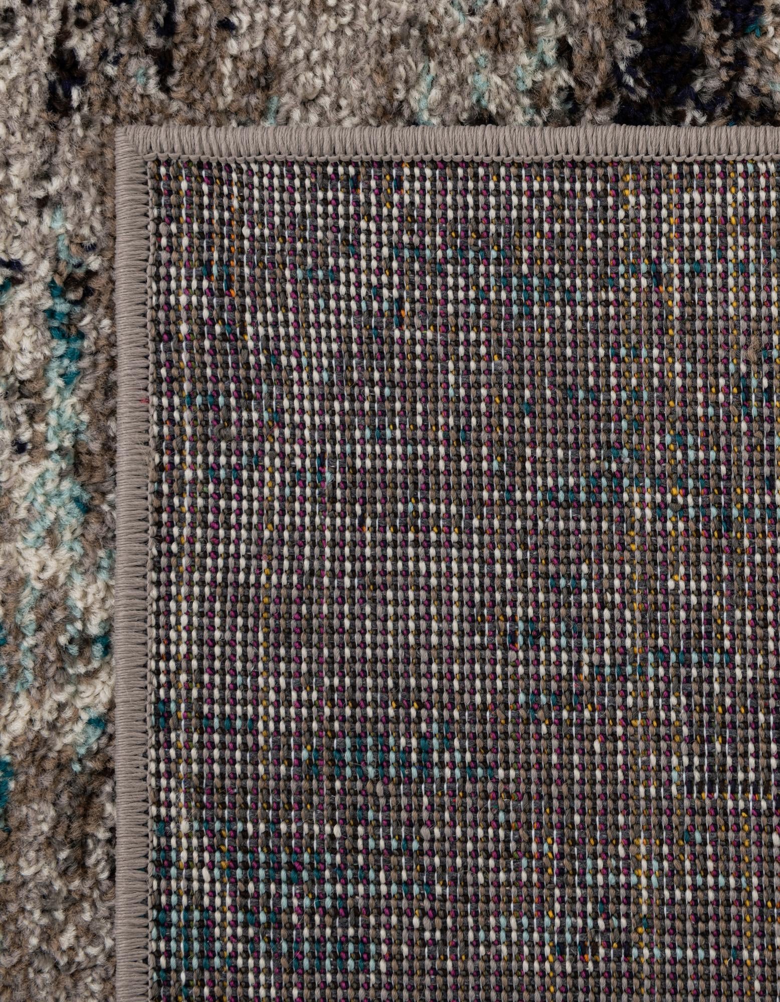 5' 3 x 5' 3 Lattice Frieze Octagon Rug