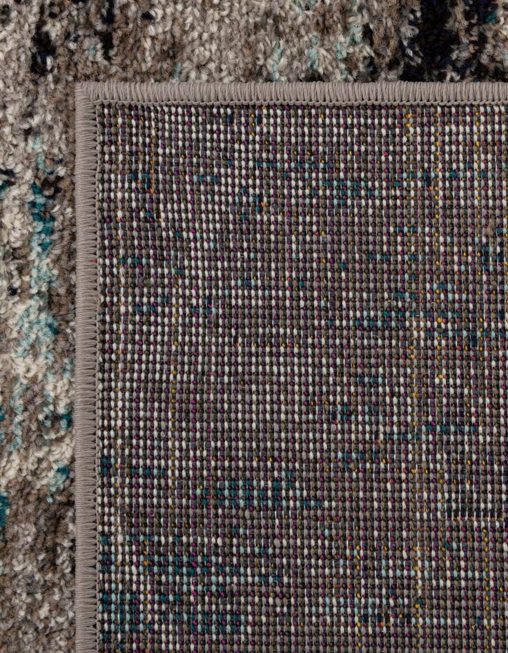 Detail image of 5' 3 x 5' 3 Trellis Frieze Octagon Rug