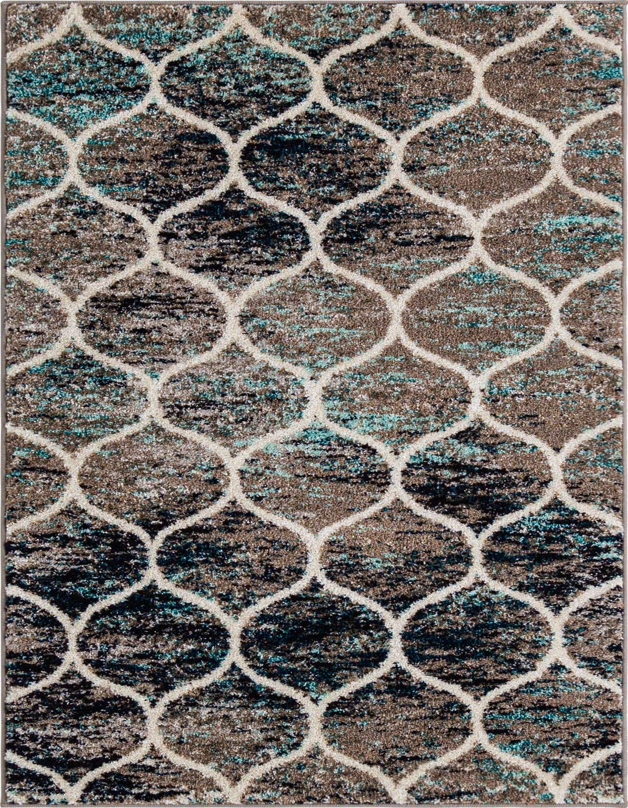3' x 5' 3 Trellis Frieze Rug