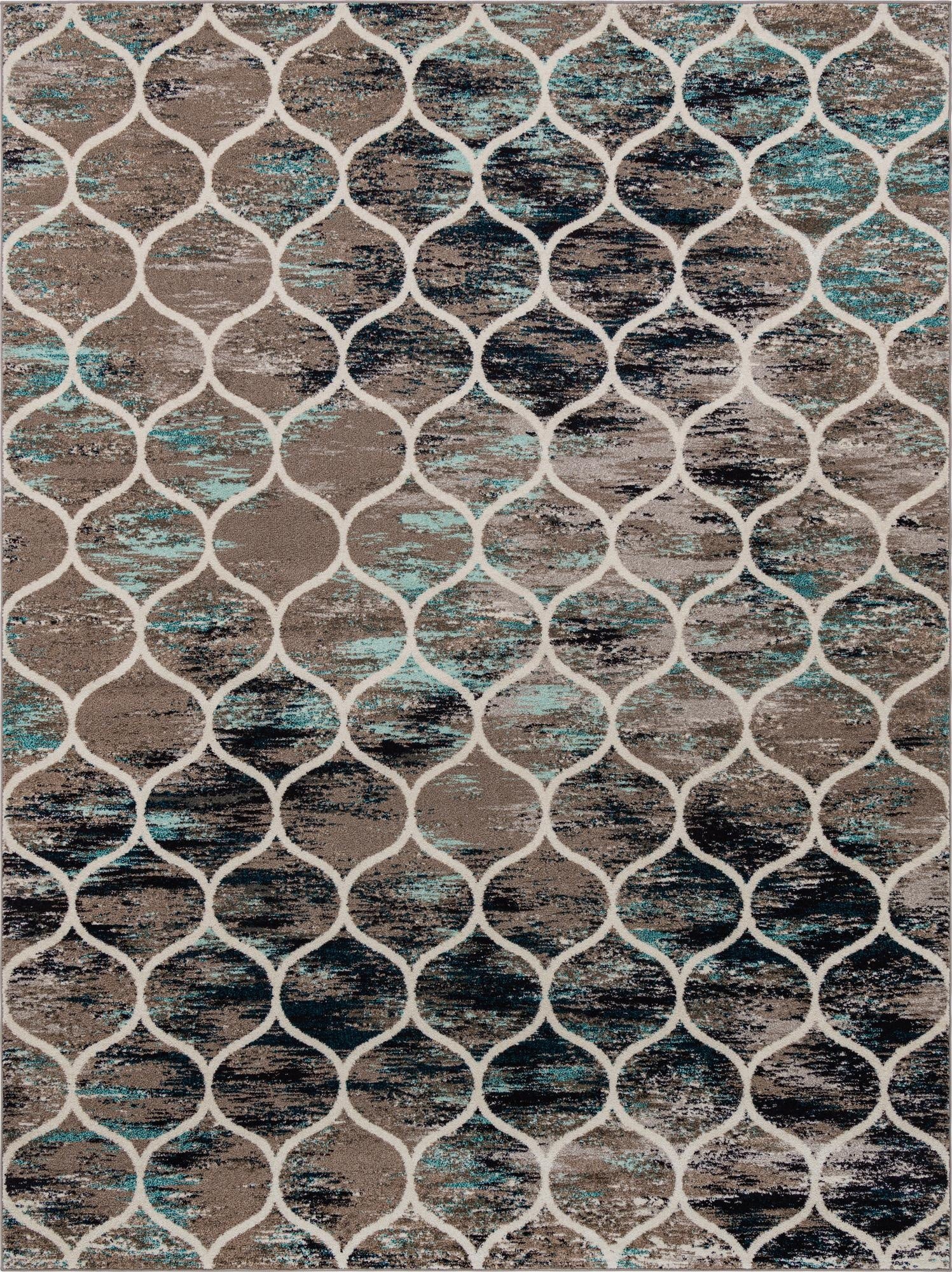 Primary image 10' x 13' Trellis Frieze Rug