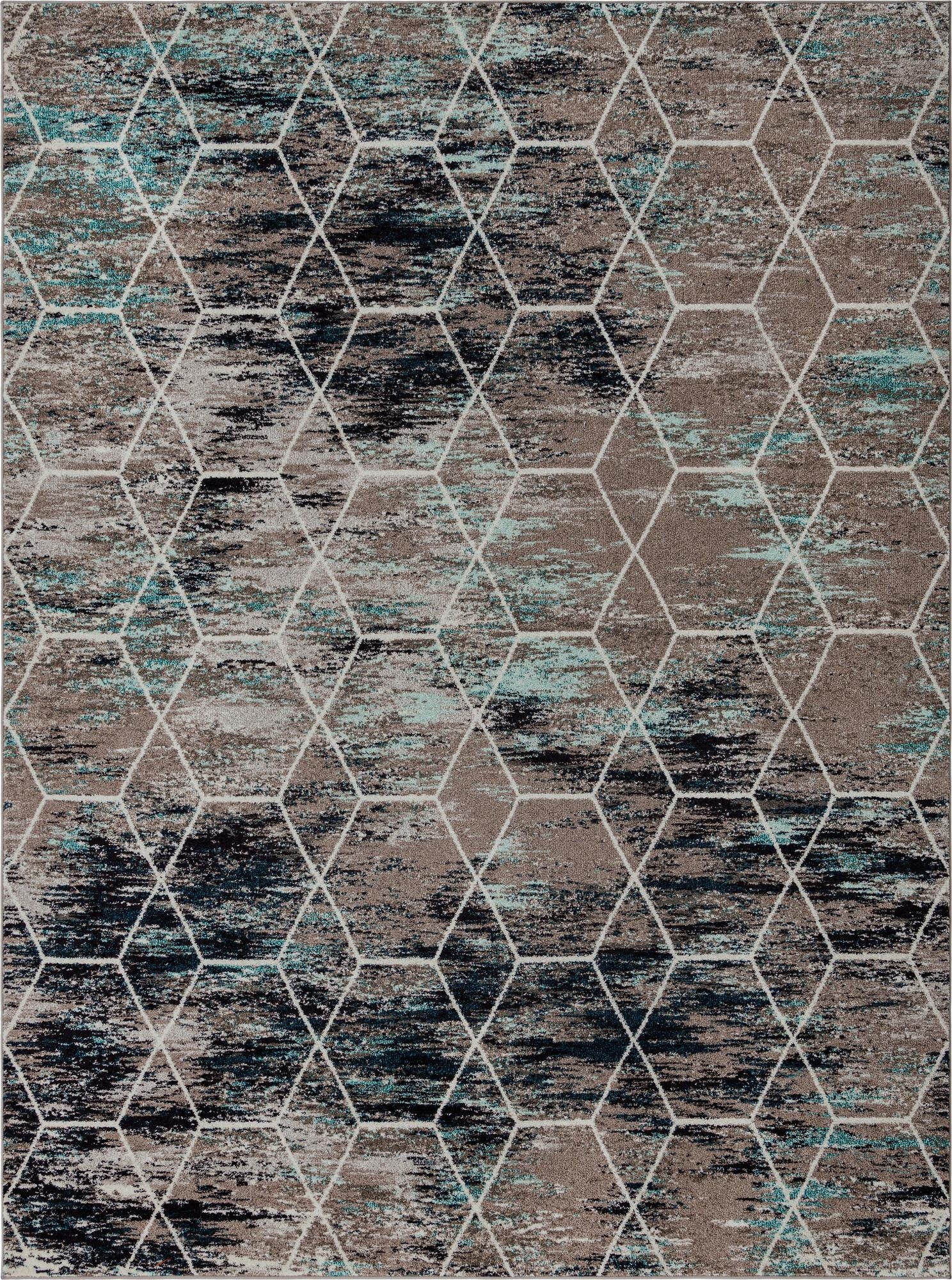 Primary image 9' x 12' Trellis Frieze Rug