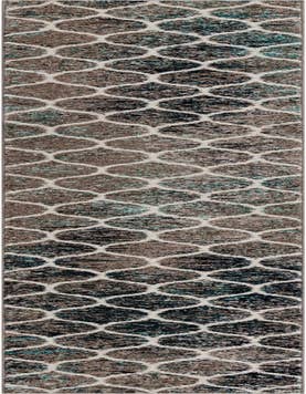 Detail image of 2' 7 x 12' Lattice Frieze Runner Rug
