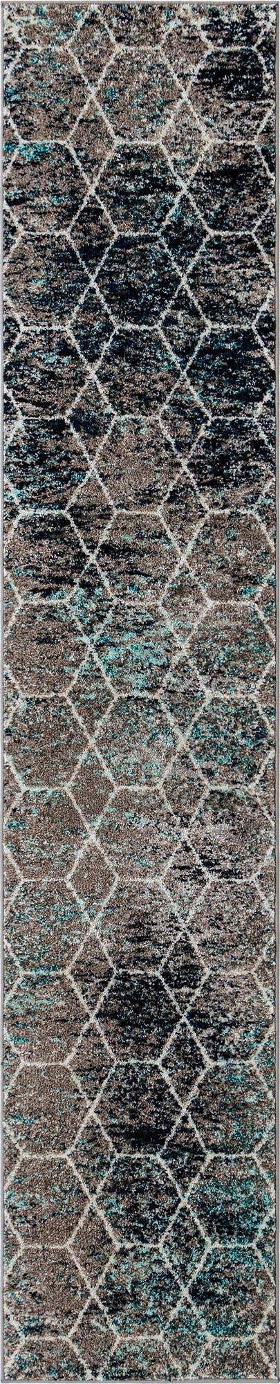 Primary image 2' x 10' Trellis Frieze Runner Rug