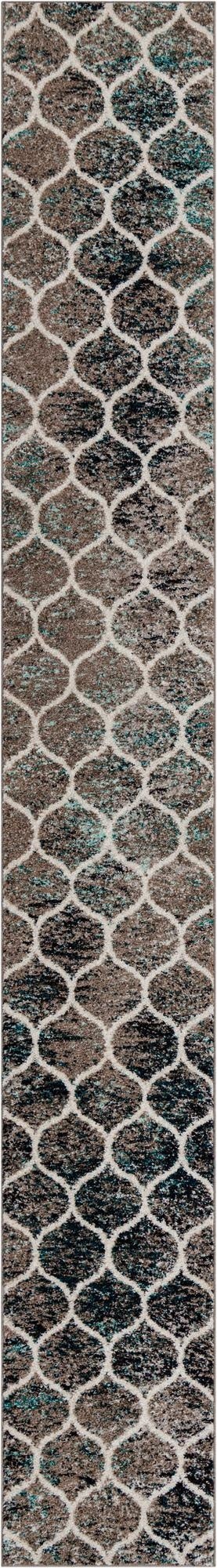 2' x 13' Trellis Frieze Runner Rug