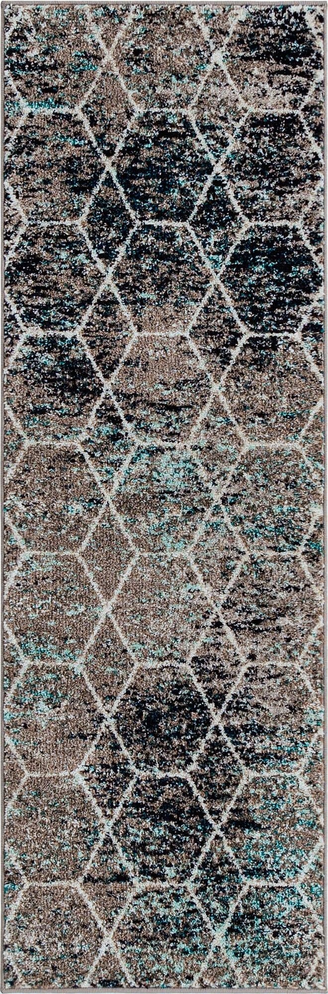 2' x 6' Trellis Frieze Runner Rug