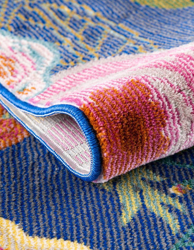 Detail image of 6' x 6' Blossom Octagon Rug