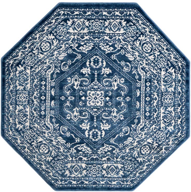 Detail image of 5' 3 x 5' 3 Boston Octagon Rug