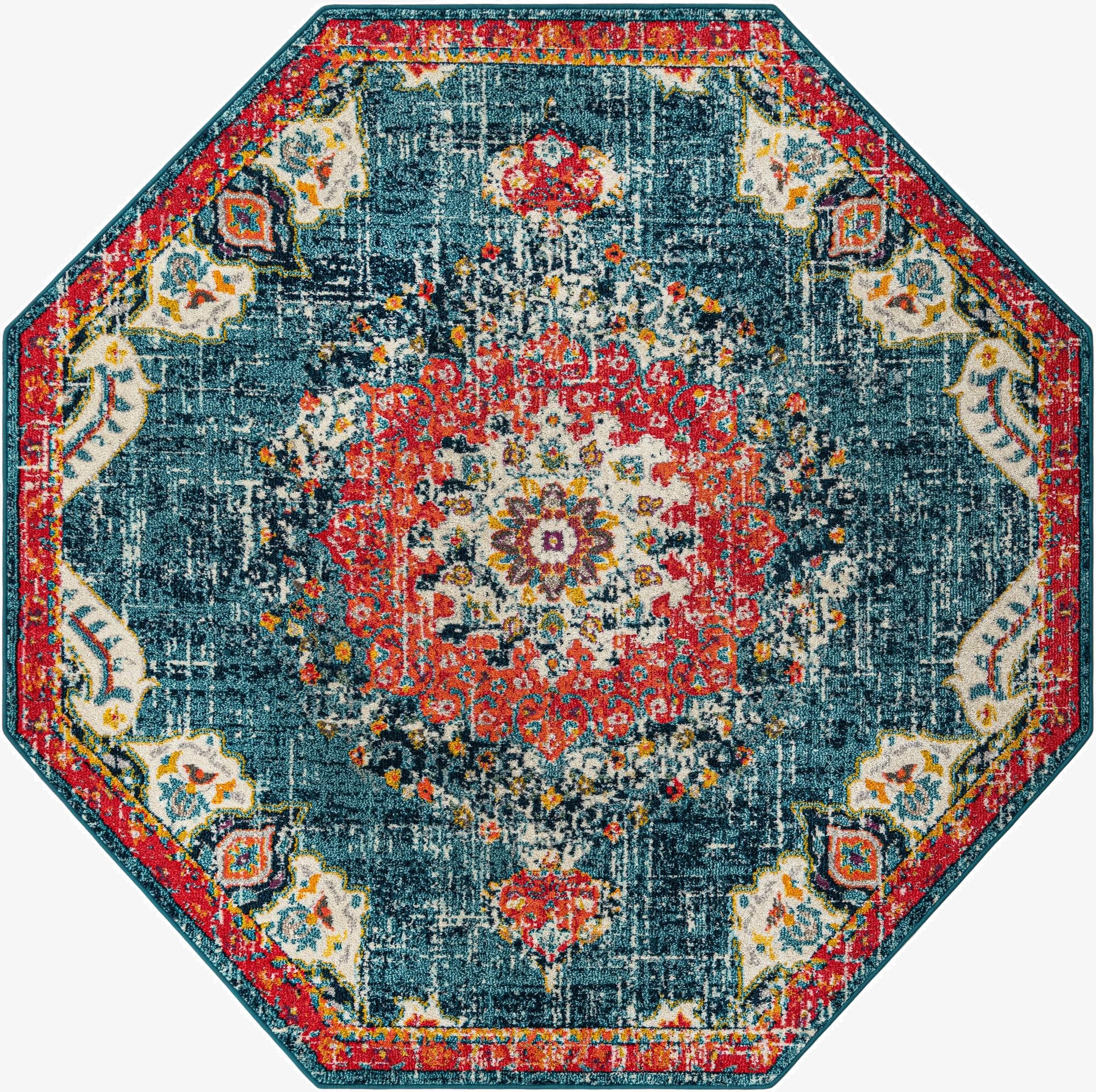 7' 10 x 7' 10 Carrington Octagon Rug