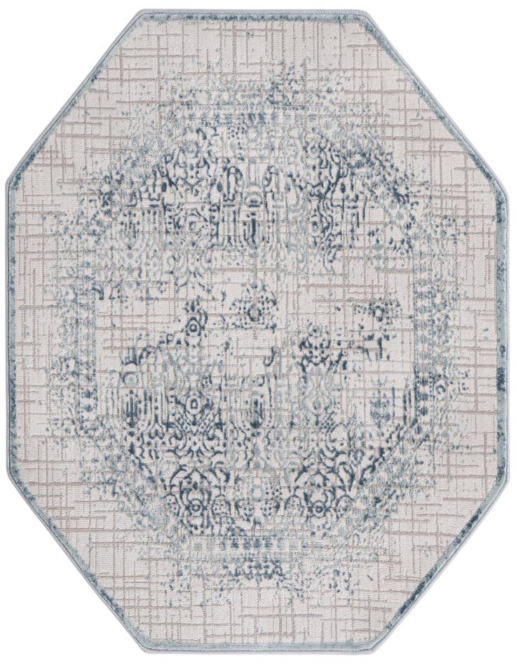 Detail image of 4' x 4' Chesterfield Octagon Rug