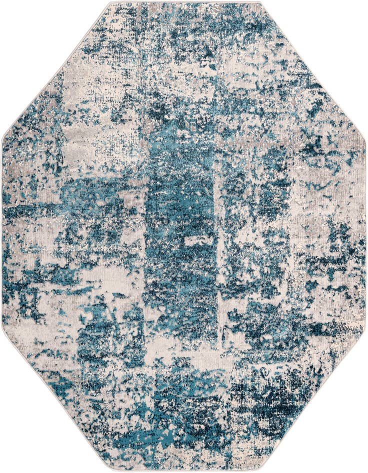 Detail image of 5' 3 x 5' 3 Finsbury Octagon Rug