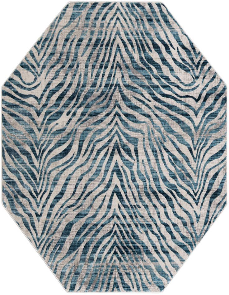 Detail image of 7' 10 x 7' 10 Finsbury Octagon Rug
