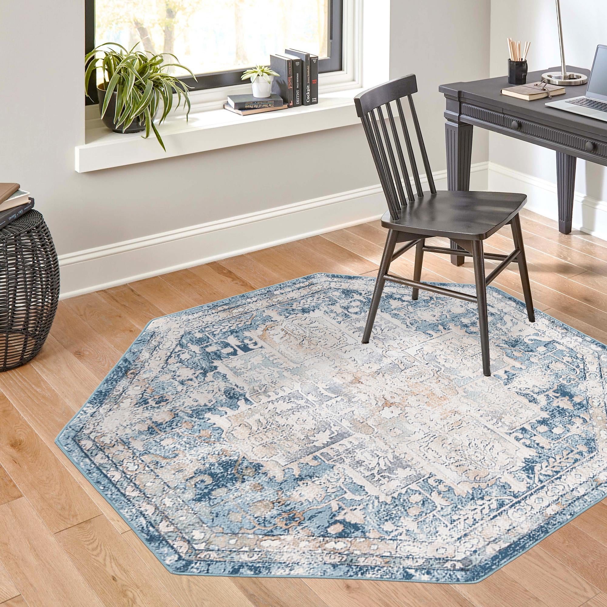 240cm x 240cm Highbury Alfombra octágono