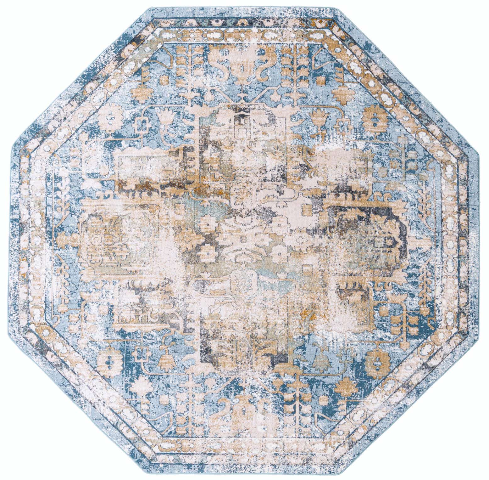 240cm x 240cm Highbury Alfombra octágono