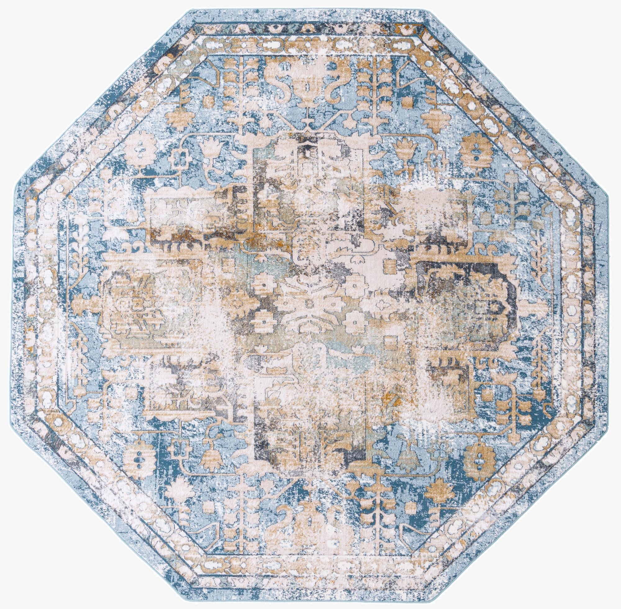 7' 10 x 7' 10 Highbury Octagon Rug