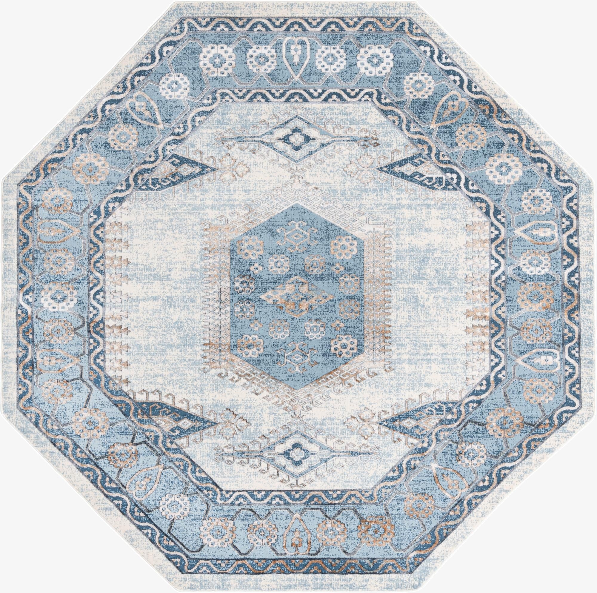 7' 10 x 7' 10 Highbury Octagon Rug