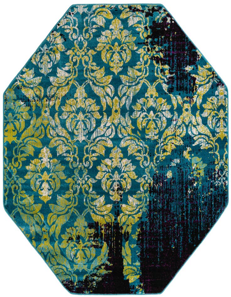 Detail image of 5' 3 x 5' 3 Istanbul Octagon Rug