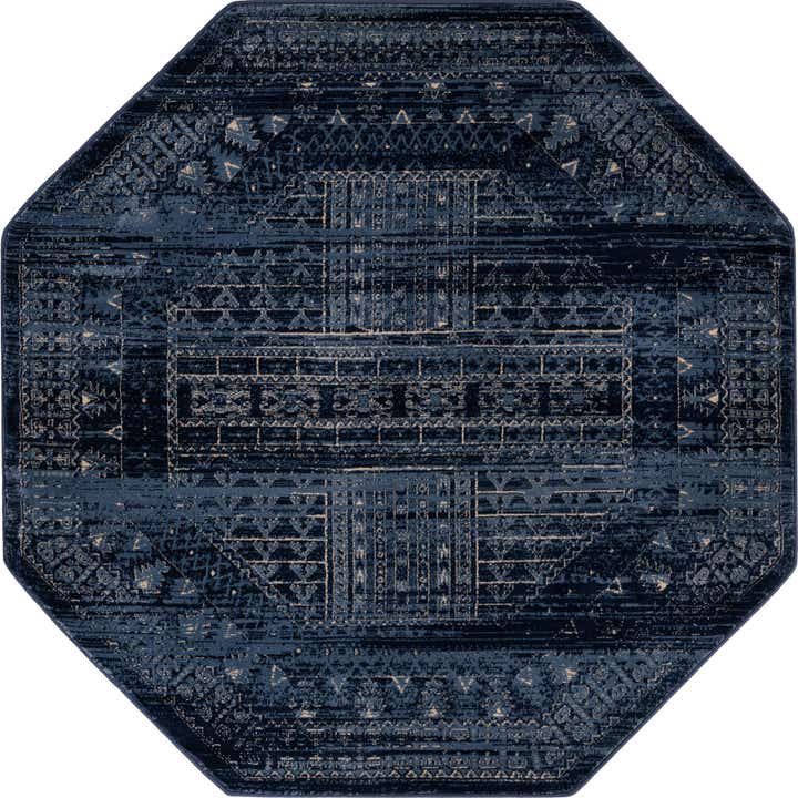 5' x 5' Kennedy Octagon Rug