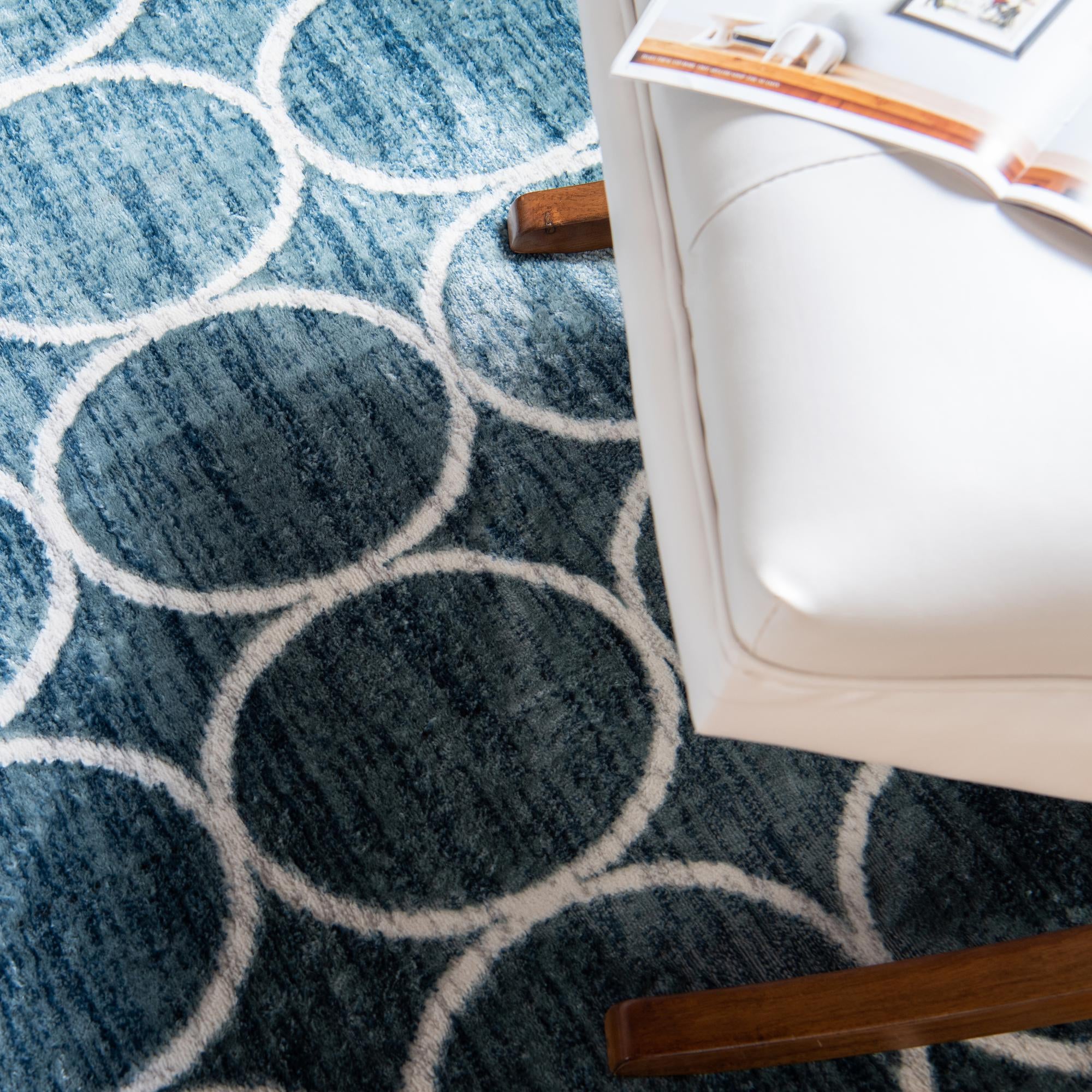 5' 3 x 5' 3 Lattice Trellis Octagon Rug
