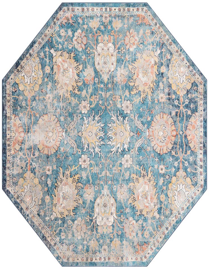 Detail image of 7' 10 x 7' 10 Lola Octagon Rug