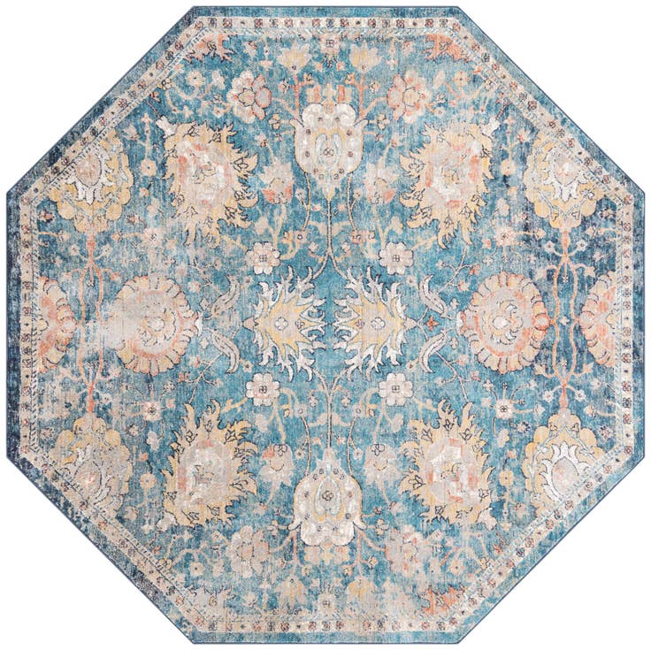 Detail image of 7' 10 x 7' 10 Lola Octagon Rug