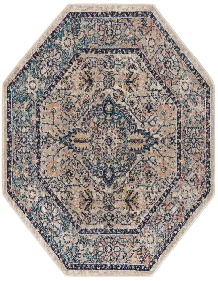 Detail image of 4' x 4' Lola Octagon Rug