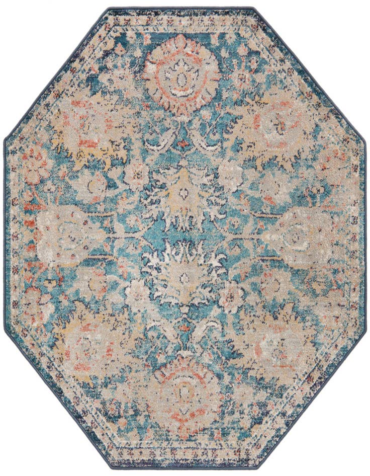 Detail image of 4' x 4' Lola Octagon Rug