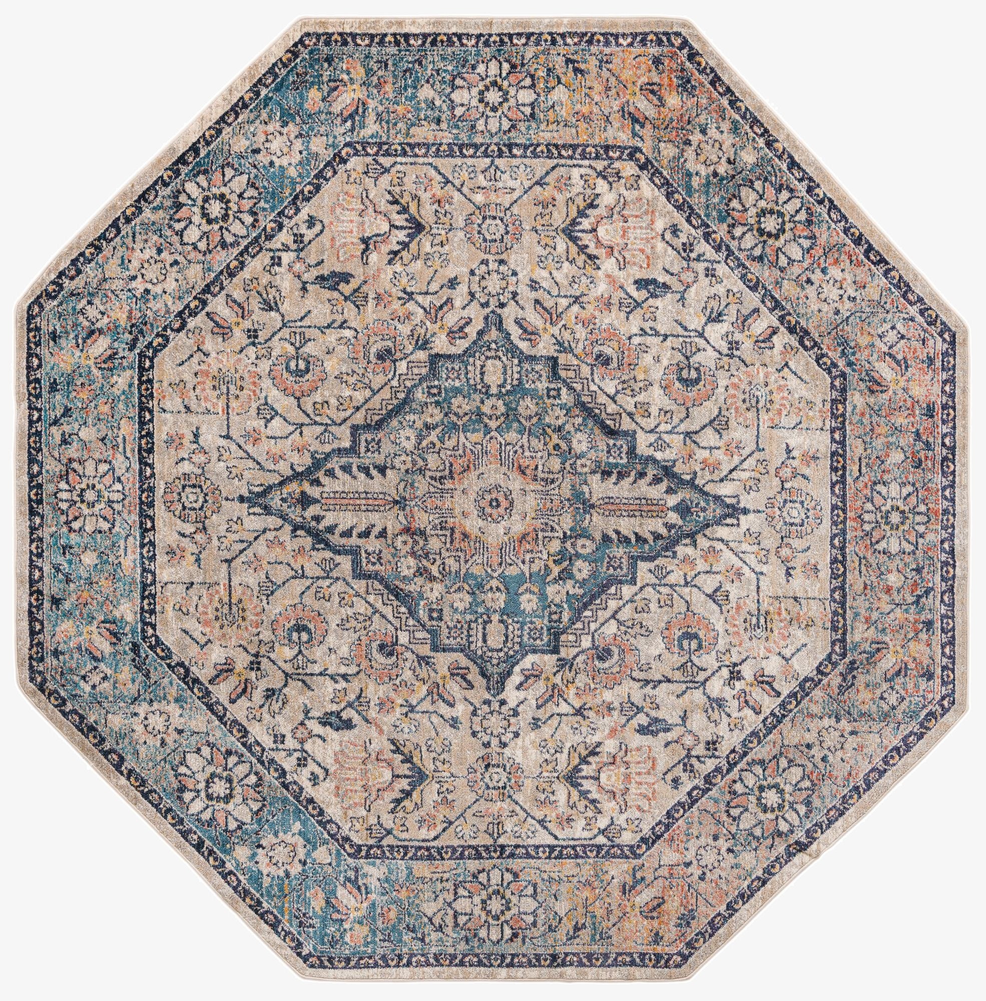 7' 10 x 7' 10 Lola Octagon Rug