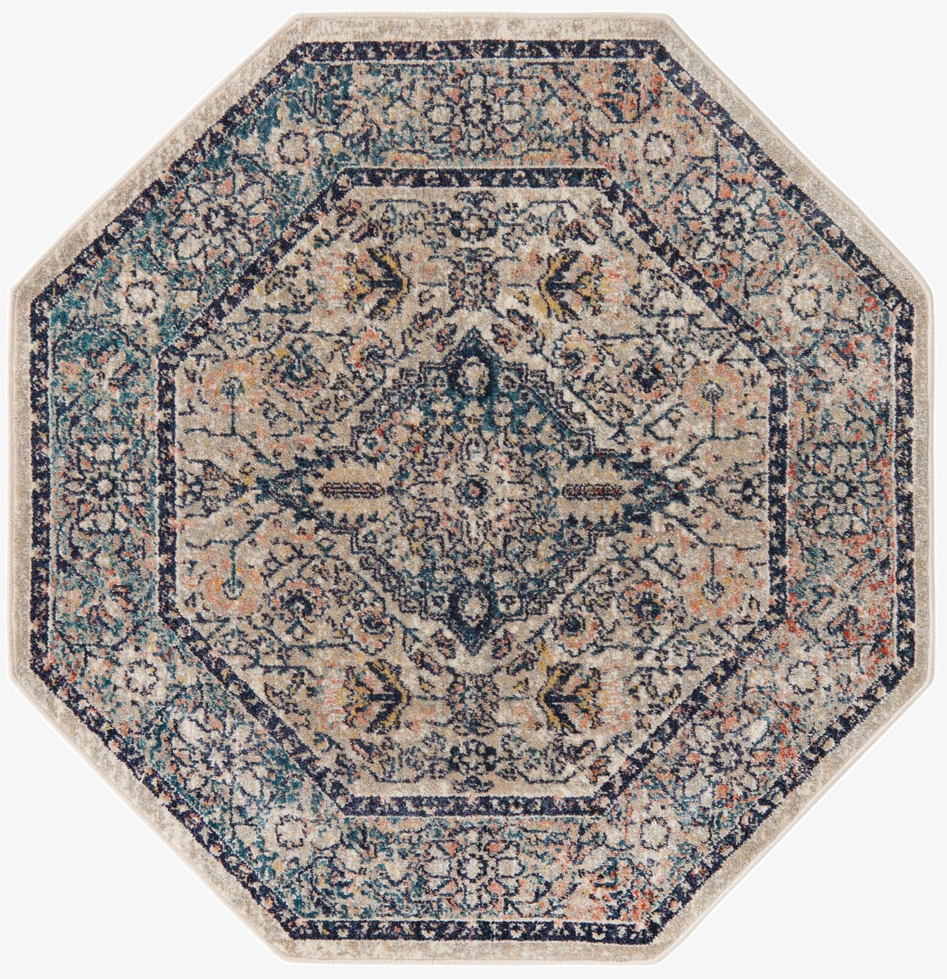 4' x 4' Lola Octagon Rug