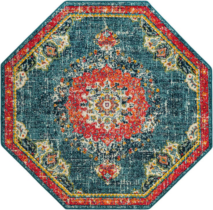 Detail image of 6' x 6' Madeline Octagon Rug