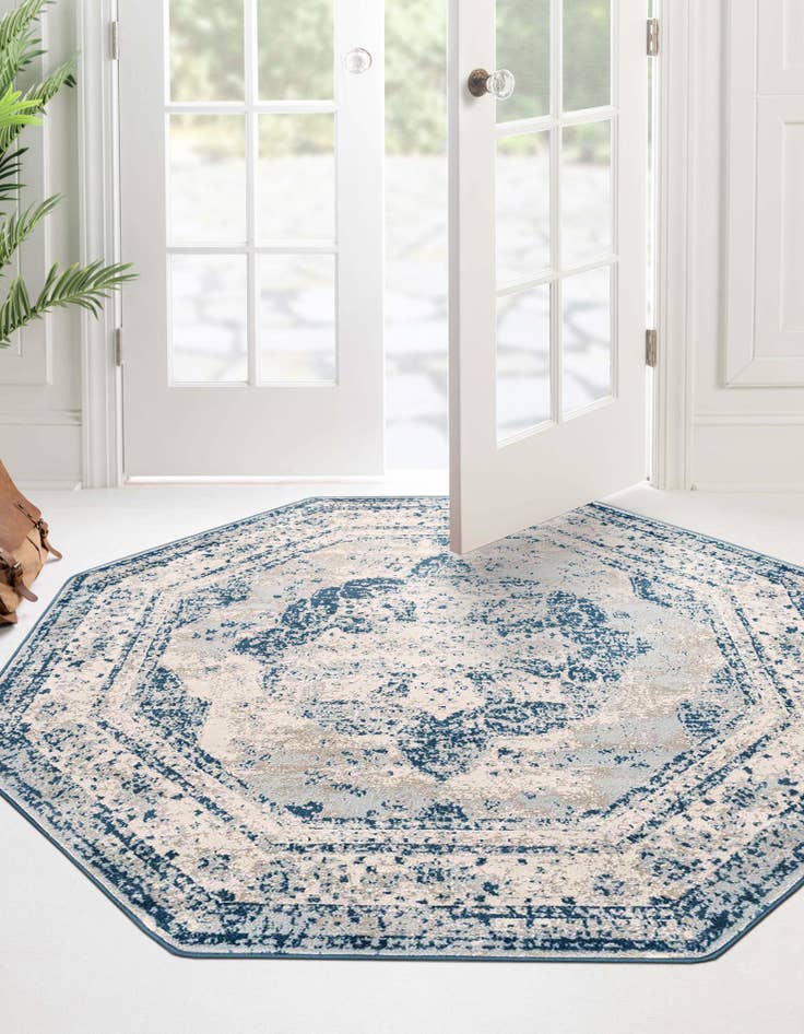 Detail image of 6' x 6' Monte Carlo Octagon Rug