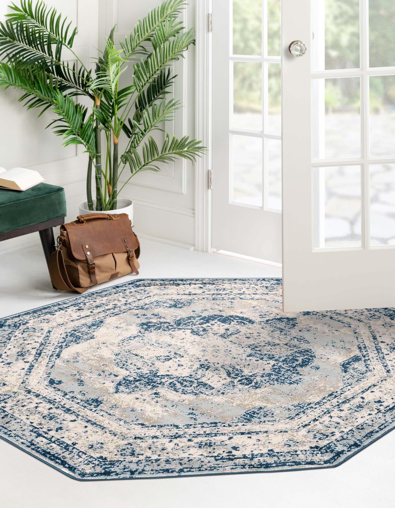 6' x 6' Monte Carlo Octagon Rug