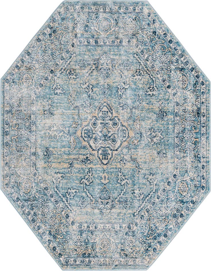 Detail image of 4' x 4' Newport Octagon Rug