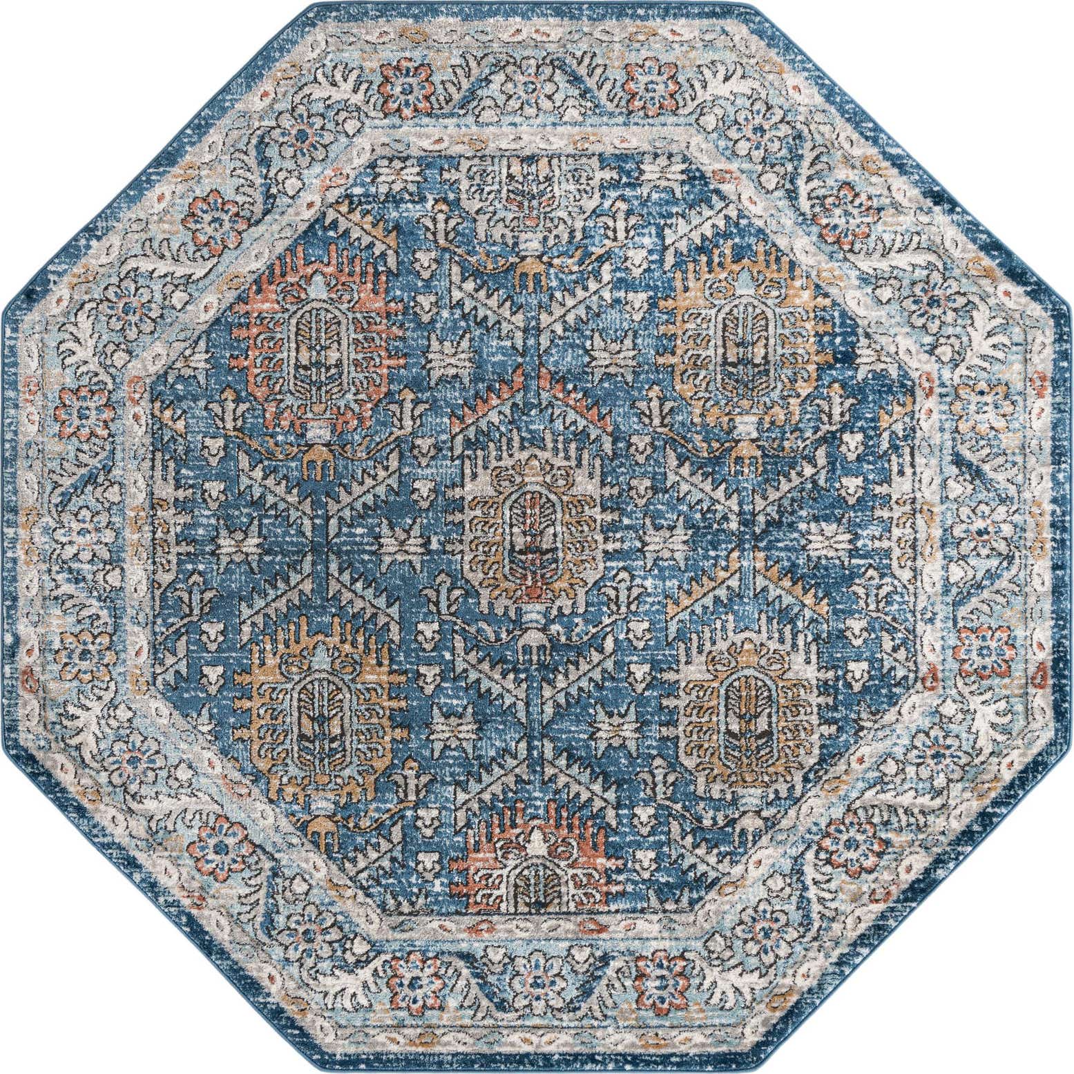 7' x 7' Nyla Octagon Rug