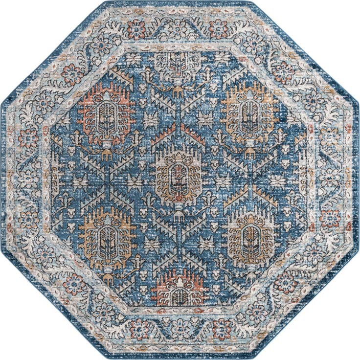 Detail image of 7' x 7' Nyla Octagon Rug