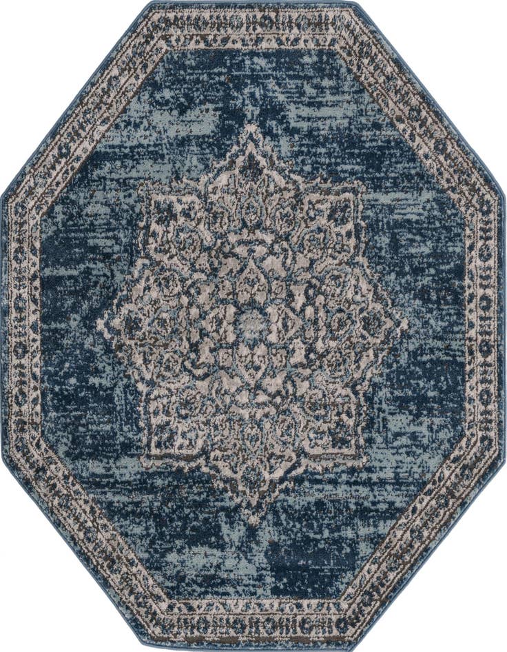Detail image of 4' x 4' Nyla Octagon Rug