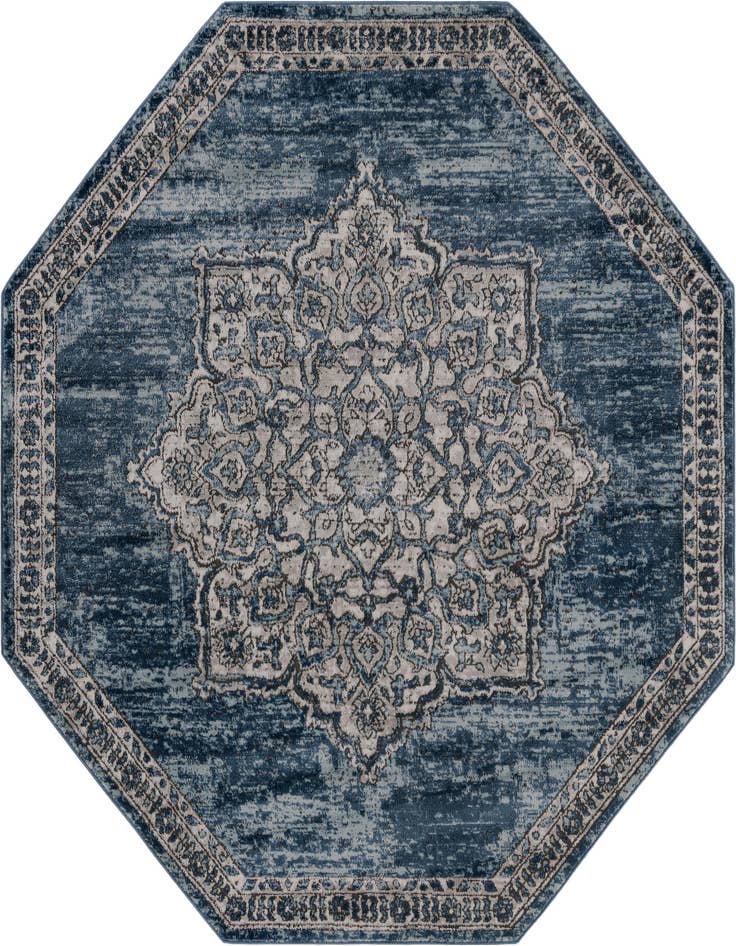 Detail image of 7' x 7' Nyla Octagon Rug