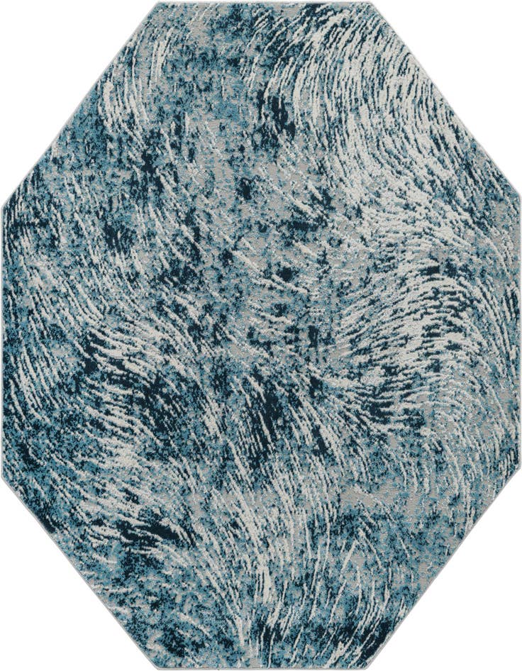Detail image of 6' x 6' Oasis Octagon Rug